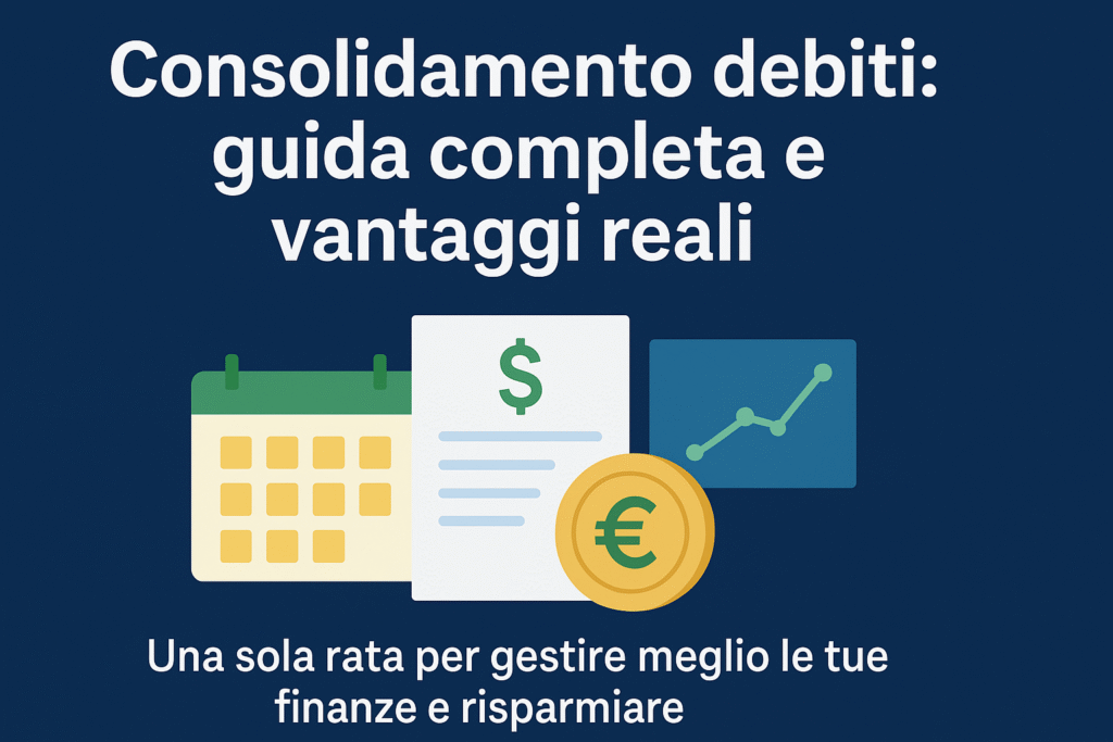 Consolidamento debiti: guida completa e vantaggi reali